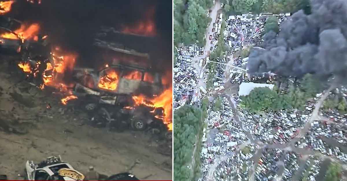 Let This Massive Trash Fire In Boston Be Your Good Omen For the Weekend