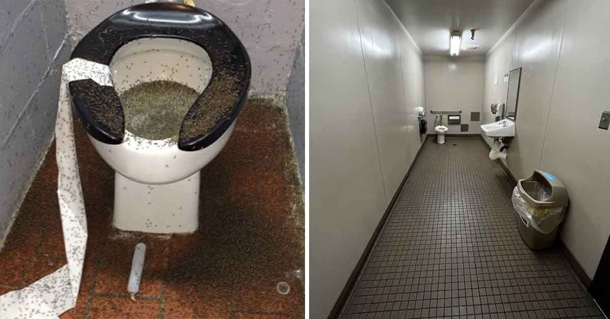 25 Weird and Gross Public Restrooms Nobody Should Be Allowed to Use Anymore