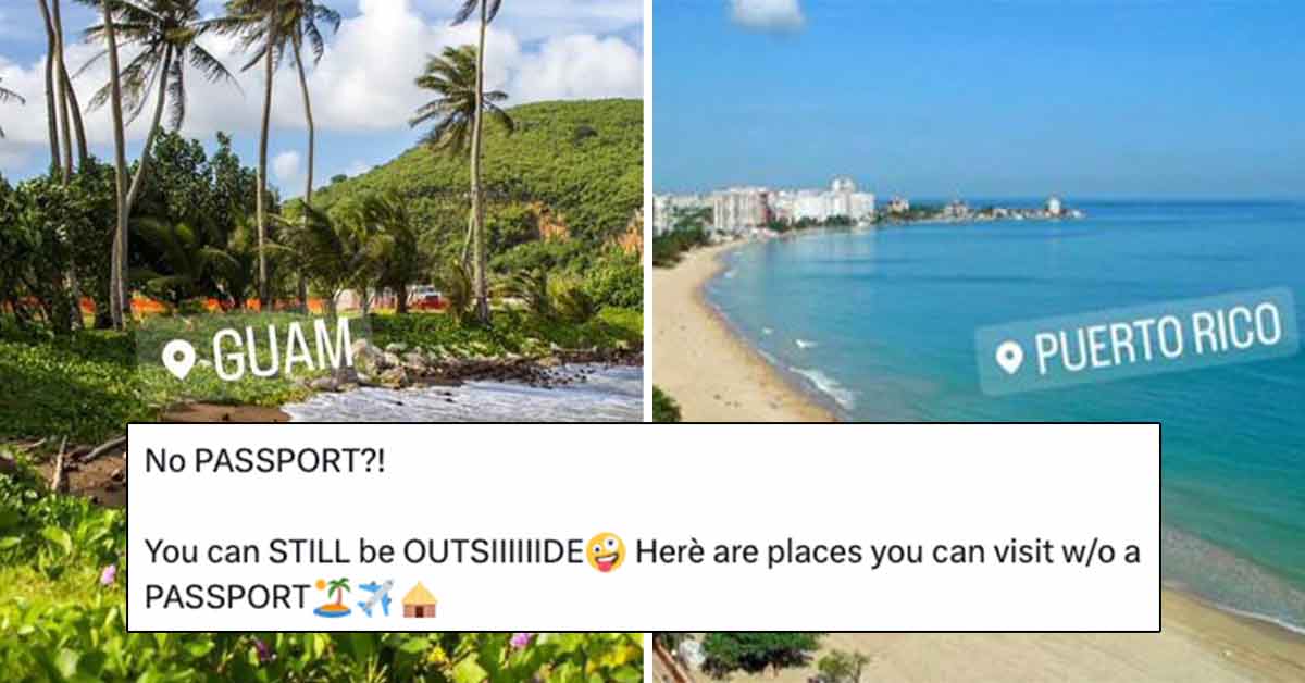 Woman Faces Backlash After Suggesting People Travel to the American Territories since They Require No Passport