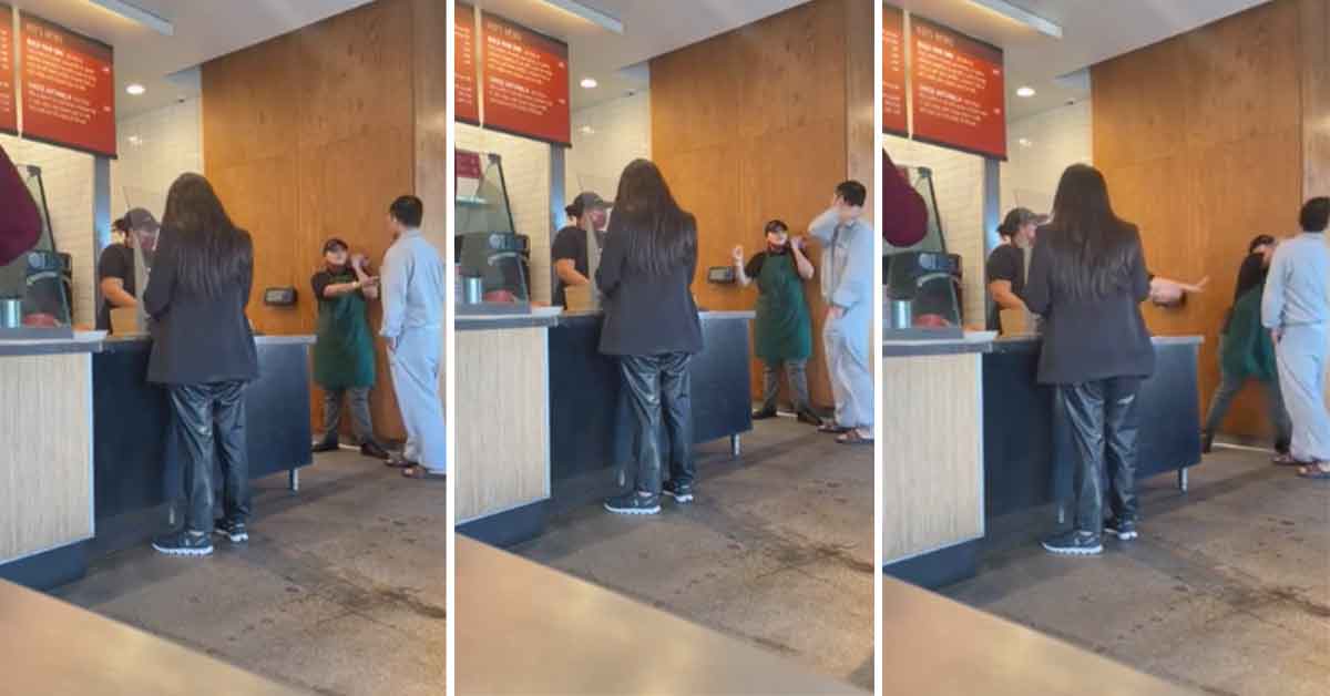 Chipotle Employee Catches Aggressive Customer With a Clean Right Hook