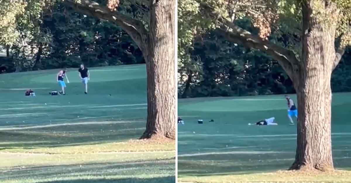 'Are We Done?': Man Kicked In the Head During Golf Course Cheating Brawl