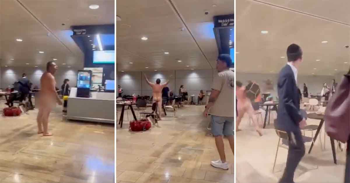 Naked Man Captured After Assaulting Passengers At Tel Aviv Airport