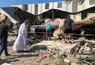 'I Cannot Explain How We Got Out': Church Collapse In Northern Mexico Kills More Than 10, Injures 60