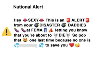 <p dir="ltr">Everyone was having a fine Wednesday afternoon until suddenly all of our phones were screeching &mdash; two minutes earlier than FEMA&rsquo;s emergency alert system had scheduled.</p><p data-empty="true"><br></p><p dir="ltr">All week people have been mentally prepping themselves for the emergency alert. But a large subsect of people were composing conspiracy theories as to what the alert was really&nbsp;for. 5G rays, alien invasion, zombie apocalypse, and mind control were all tossed around as ideas. When really all that happened was a couple of seconds of unpleasant sound.</p><p data-empty="true"><br></p><p dir="ltr">But what we did get out of it were some brilliant memes about all the superpowers people got and what their particular alert said.&nbsp;</p>