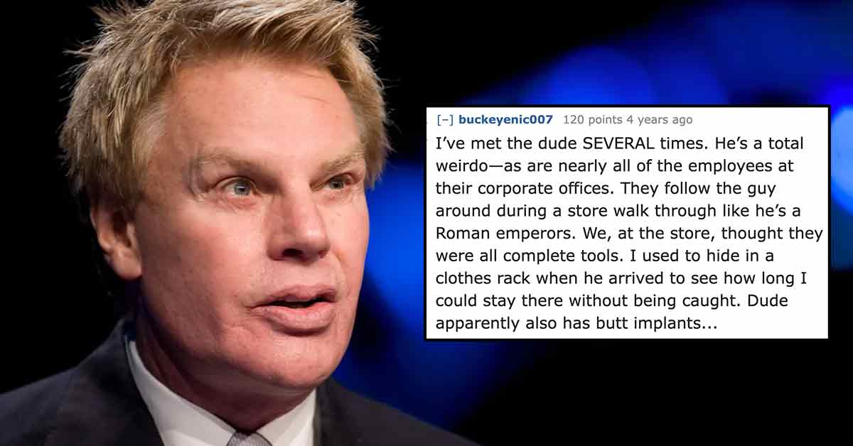 Former Abercrombie Employees Recount Terrifying Encounters With ‘Weirdo’ CEO