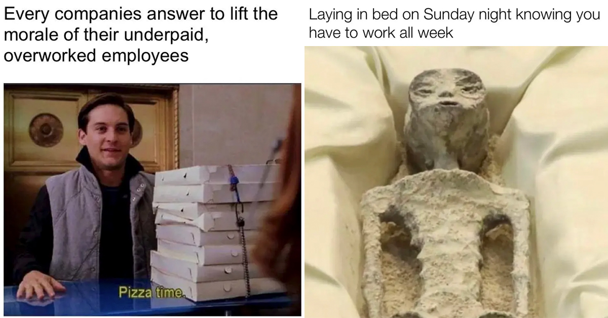 18 Work Memes To Give You the Sunday Scaries