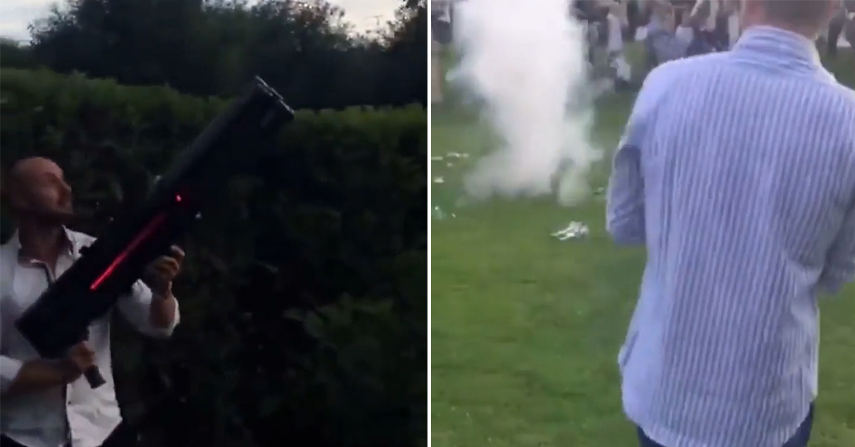 'That Whole Backyard and He Fires It Over The Wires': Dad-To-Be Nearly Sets Yard On Fire During Gender Reveal Gone Wrong