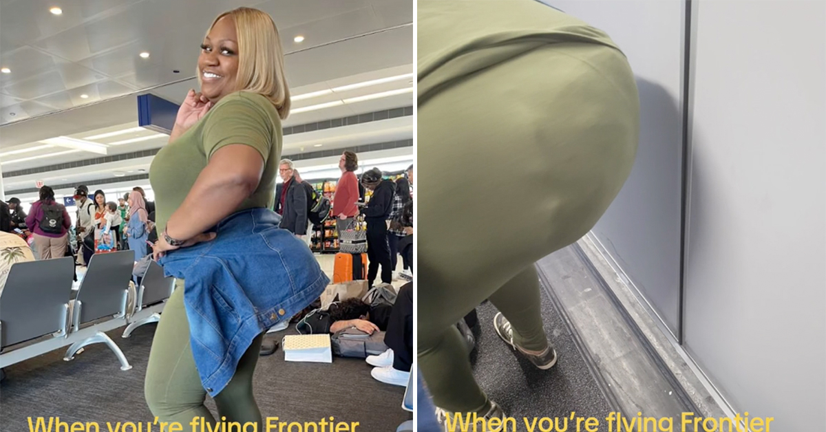 Woman Invents the ‘BBL Travel Hack’ for When Your Carry-On Luggage Is Too Big