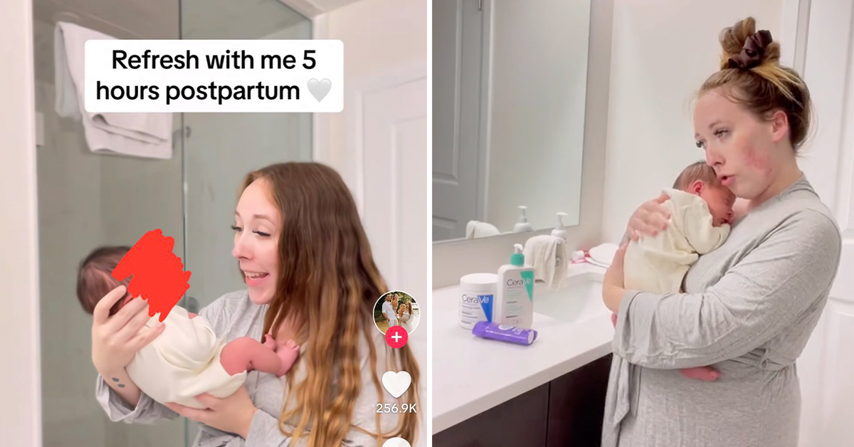 Influencer Slammed for Vlogging 5-Hour-Old Newborn