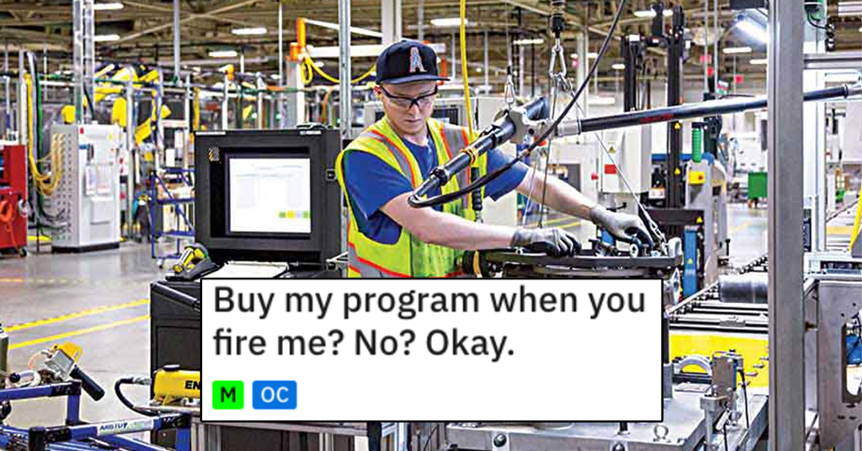 Experienced Factory Employee Gets Fired While Trying to Help the Company, So He Takes His Genius Ideas With Him