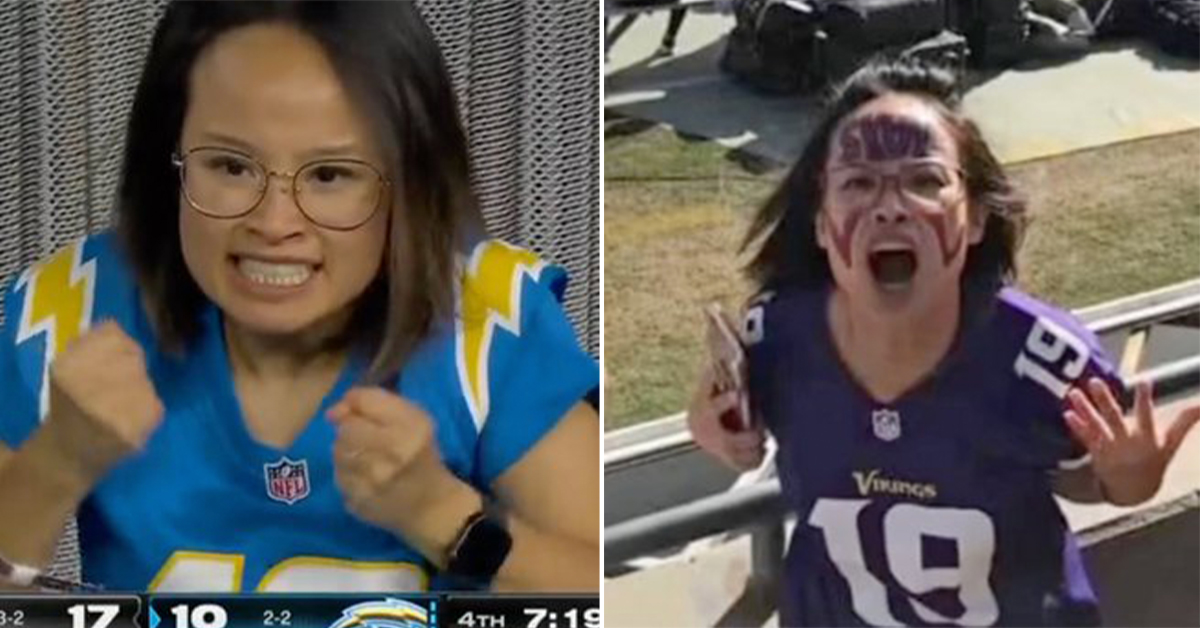 This Woman Loves the Chargers — or Did the NFL Pay Her to Say That?