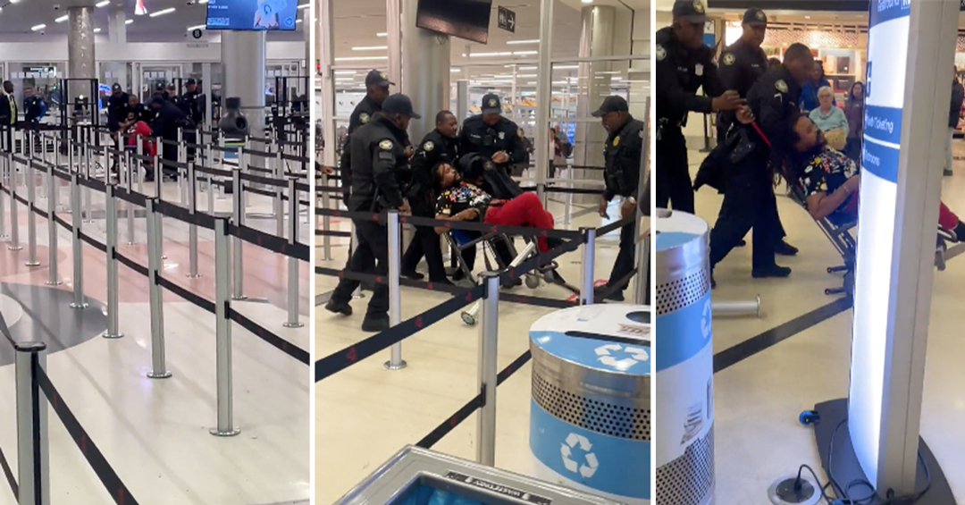 'Get Off Of Me!': Man Forcibly Removed From Atlanta Airport After Meltdown