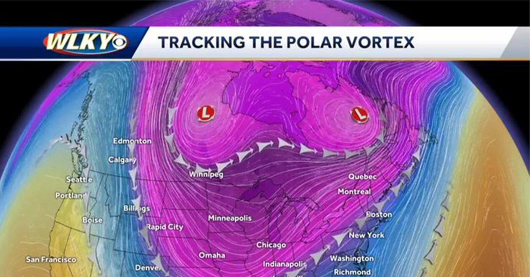 ‘Big Naturals Disaster’: Polar Vortex Map Predicts Cold, Titillating Weather Ahead