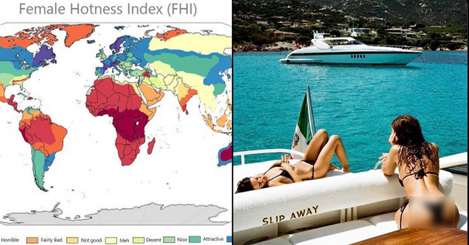 ‘It’s Like If Hitler Was a Porn Addict’: Guy Shares His Very Racist World Hotness Map