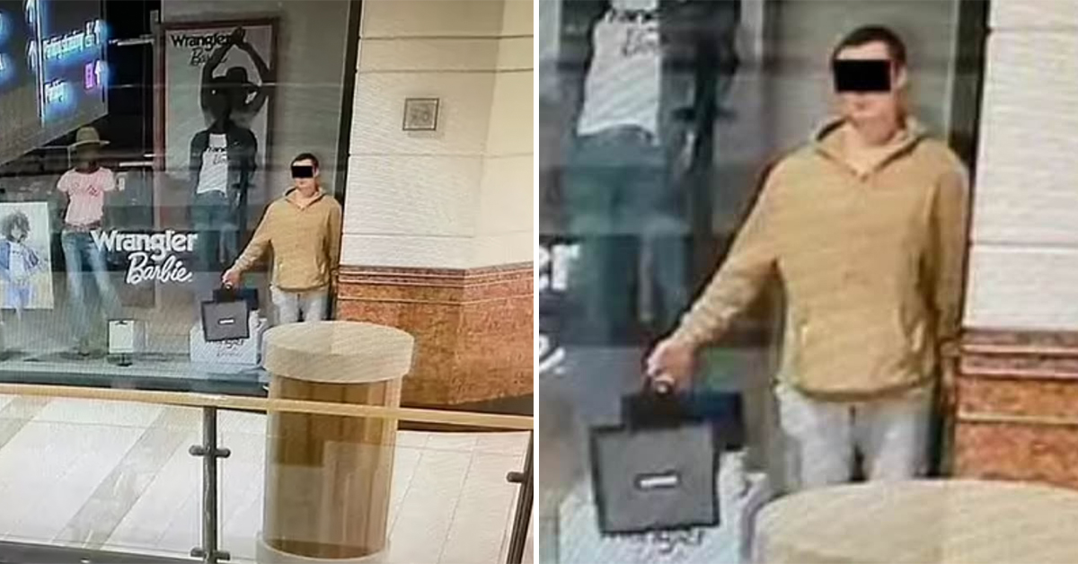 Man Pretends To Be A Mannequin So He Can Rob Store After It Closes