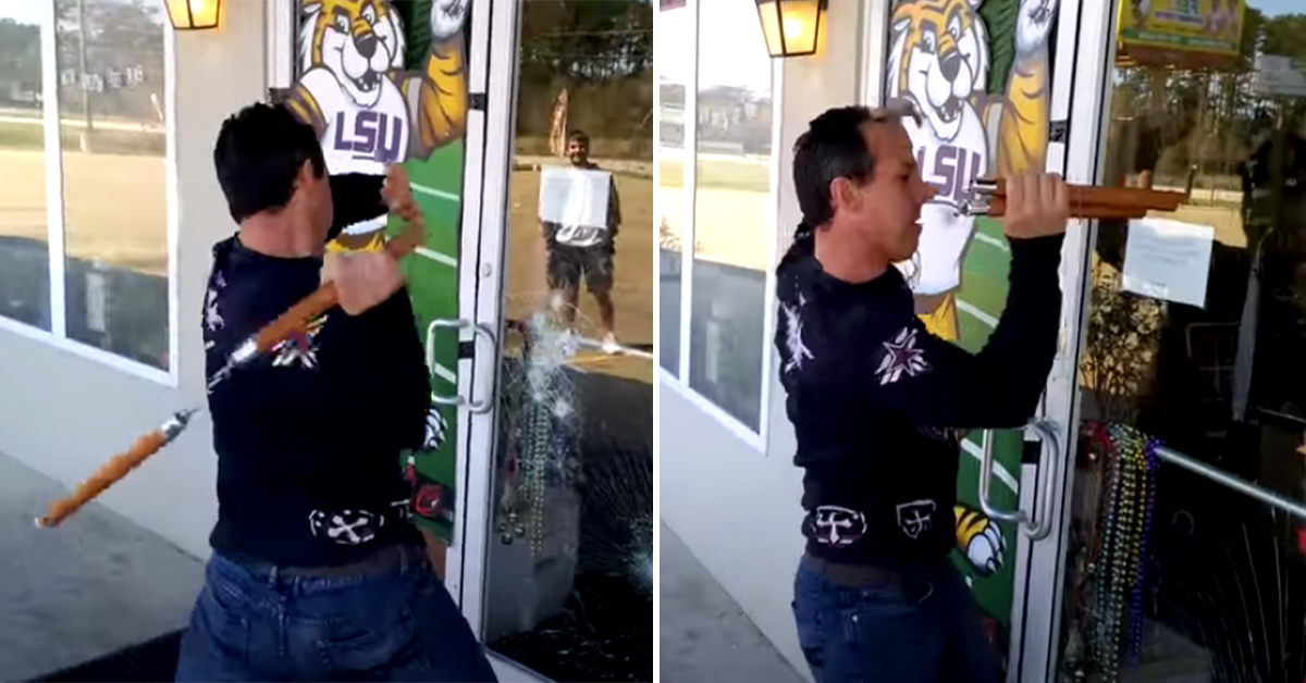 ‘That Glass Is Impressive’: Nunchuck Master Meets His Match Against ‘Very Tough Security Door’