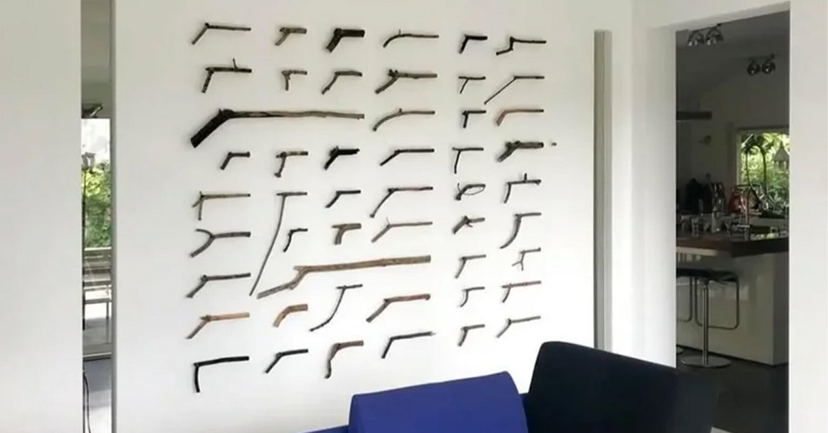 ‘The John Wick of Sticks’: Dude Is Living the Male Dream and Has the Wall of Stick-Pistols to Prove It