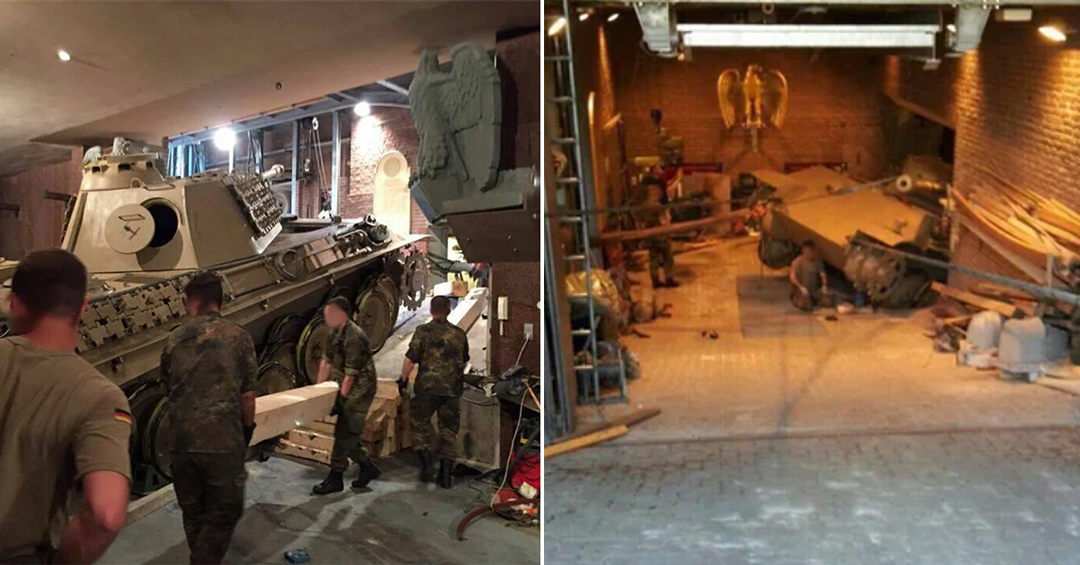 The Time a German Man Was Arrested for Keeping a World War II Tank in His Basement