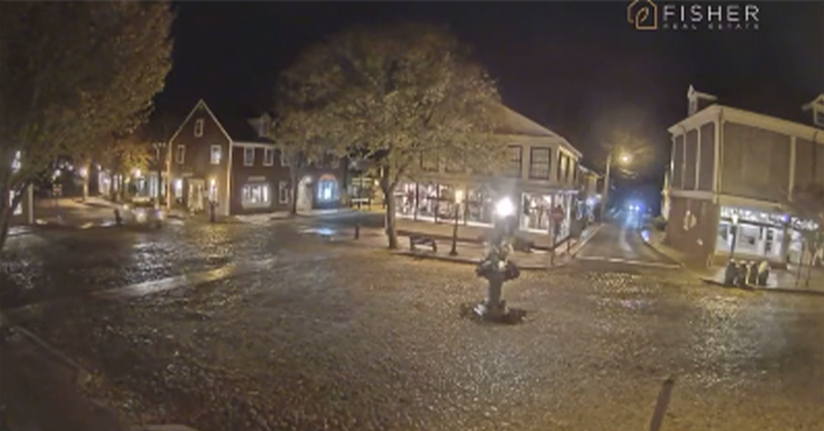 Drunk Driver In Pickup Cleanly Takes Out Historic Nantucket Fountain