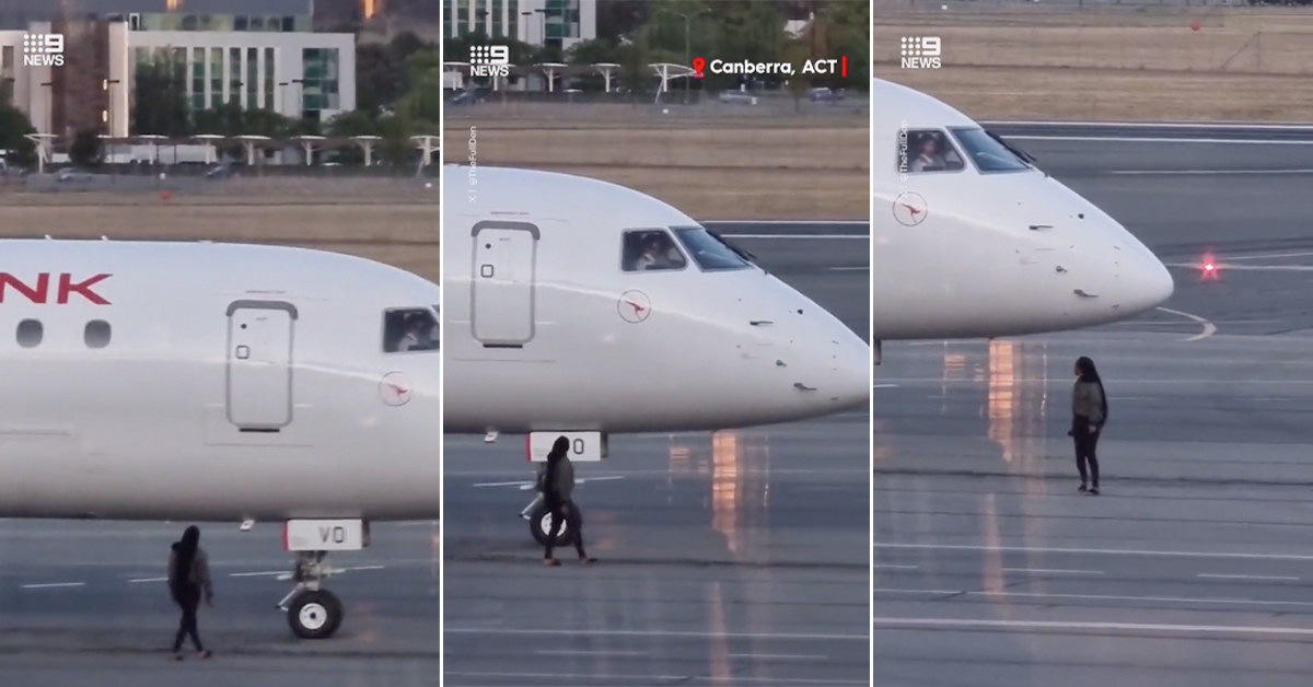 Passenger Who Missed Her Flight Walks On the Tarmac to Stop the Plane