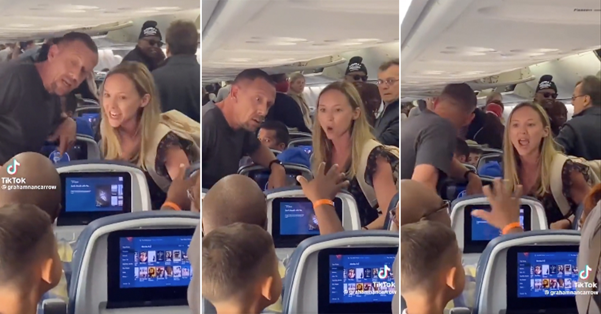 Plane Passengers Heatedly Argue About Seat Recline Etiquette