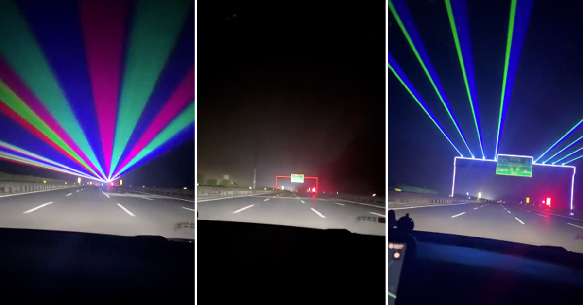 Ravers Are Dying to Drive On China’s New Rainbow Road
