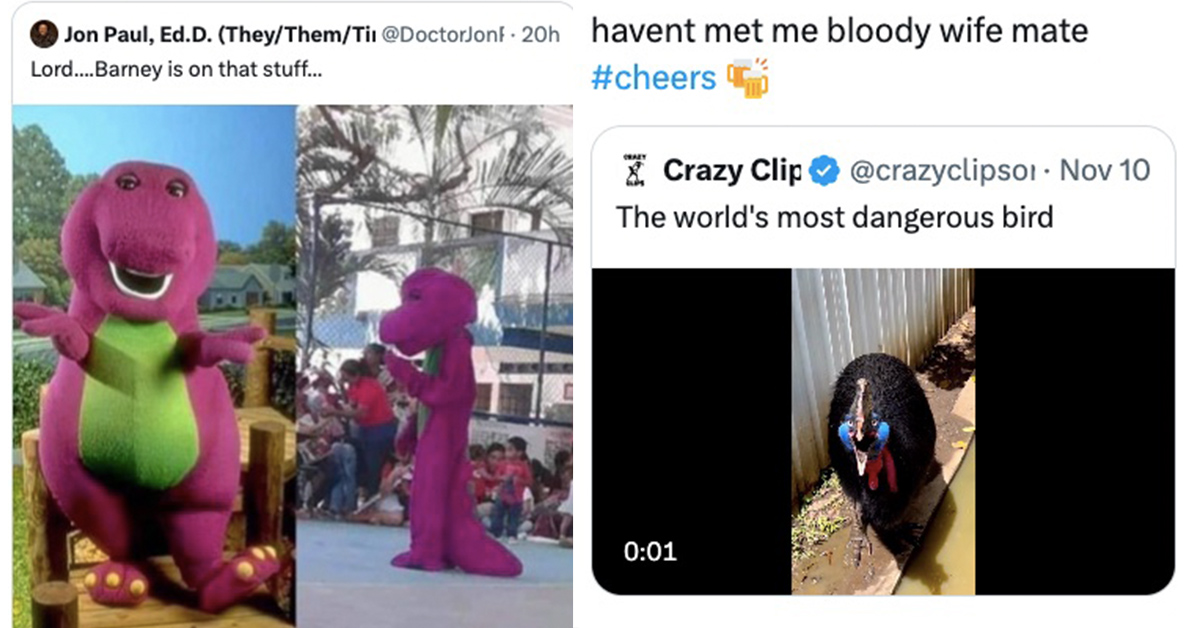 21 Funny Tweets From the Weekend You Don't Want to Miss (November 13, 2023)