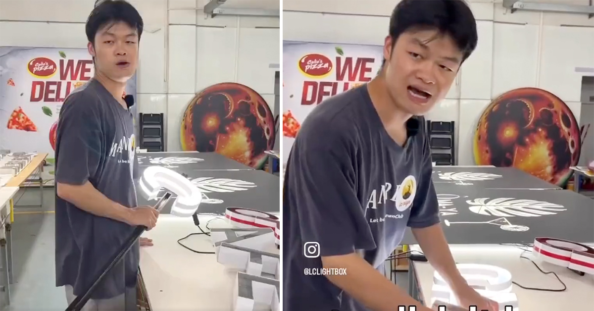 This Chinese Sign Salesman’s Appalachian Accent Is Mesmerizing