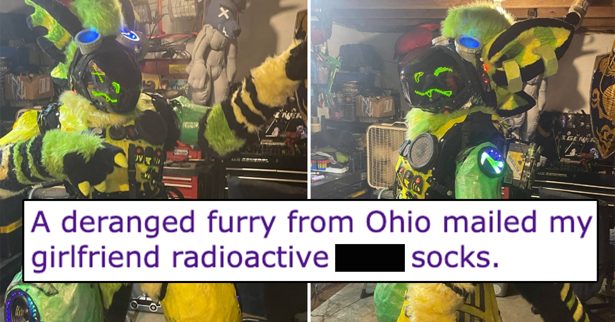 Radioactive Furry Mails Woman a Sock of His Toxic Seed