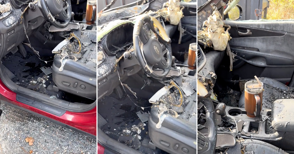 Stanley Should Start Making Cars': Woman's Tumbler Cup Somehow Survives Car  Fire - Ftw Article