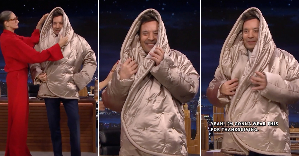 Jimmy Fallon Accidentally Cosplays As Giant Clit on 'The Tonight Show'