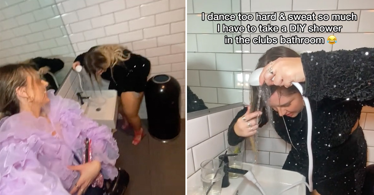 ‘I’m So Frickin Sweaty’: Woman Decides to Take Shower in Club Bathroom