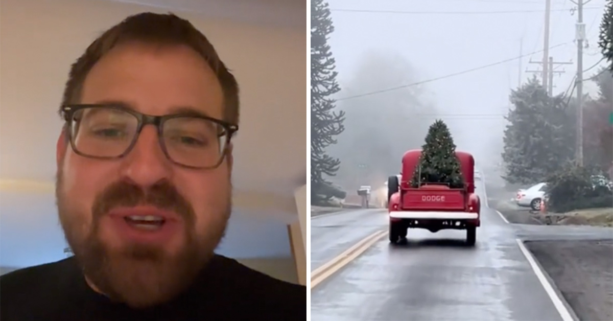 Once You Start Seeing Red Trucks Carrying Christmas Trees You Won’t Be Able to Stop