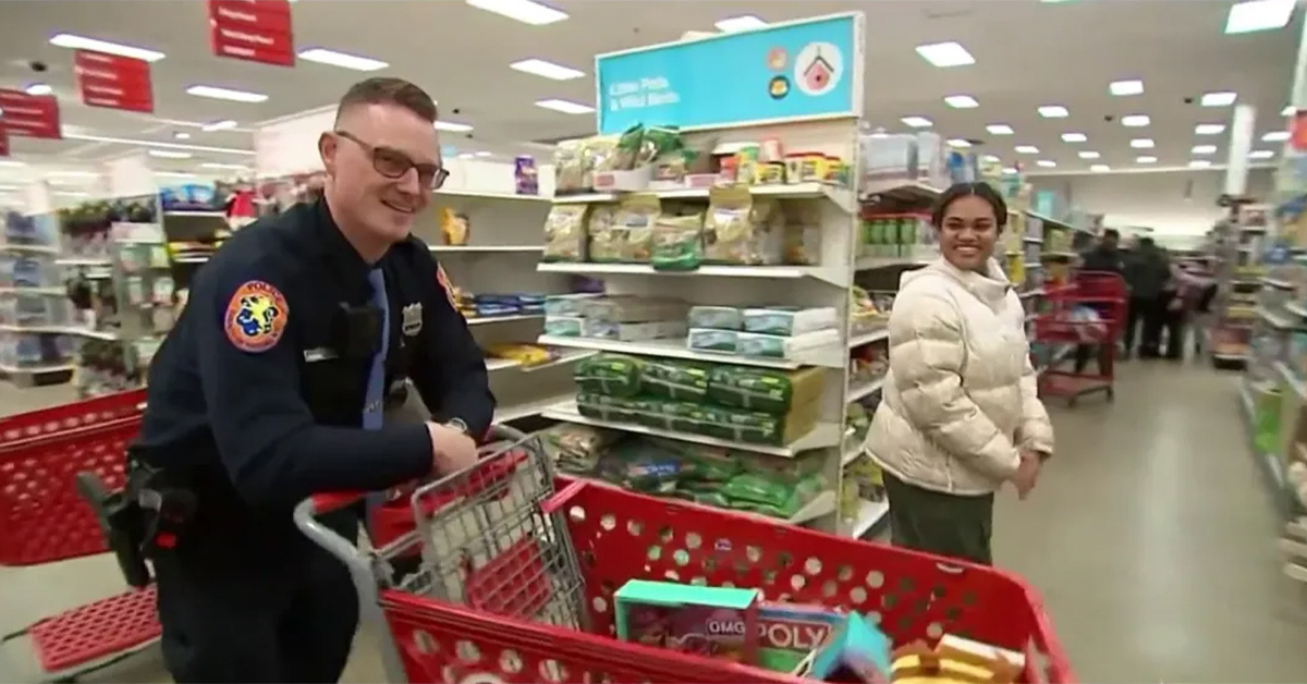 Woman Gets Caught Shoplifting During 'Shop With a Cop' Event