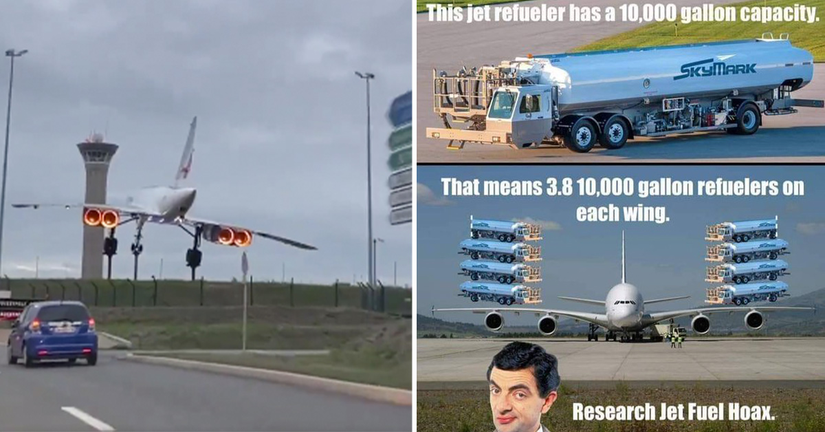 'The Jet Fuel Hoax': People Are Convinced Planes Don’t Actually Use Fuel to Fly