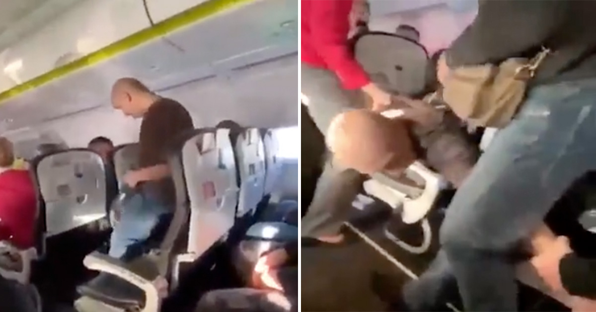 Drunk Russian Passenger Arrested After Going Crazy on Plane
