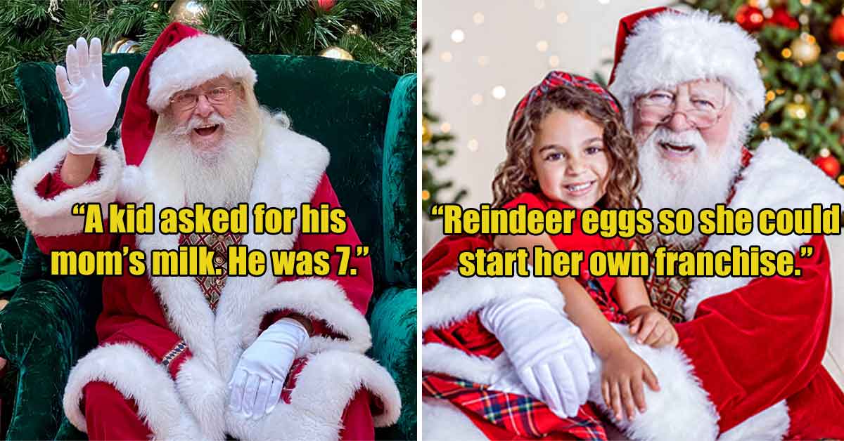 27 Weird Things Kids Have Asked for From Mall Santas