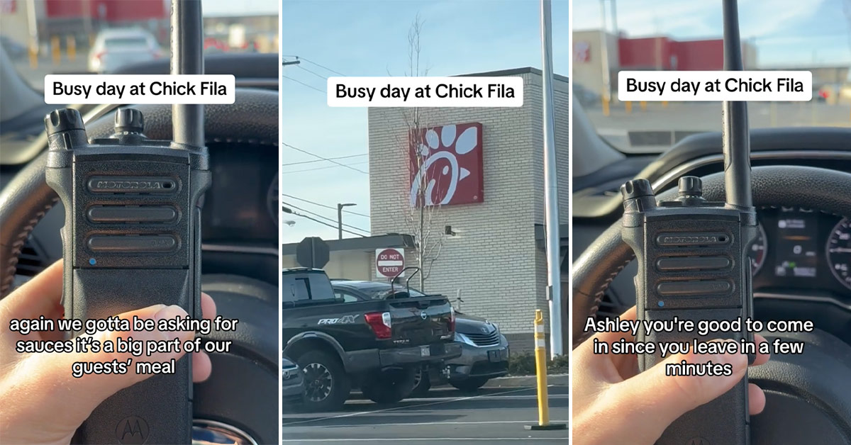 Guy Hacks Into Hectic Chick-fil-A Walkie-Talkie System