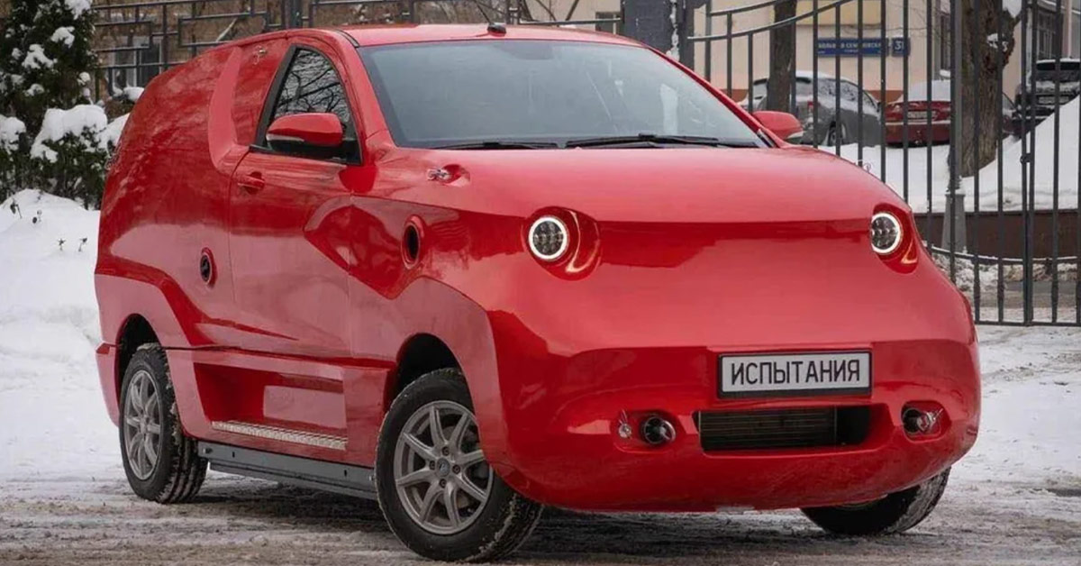 Russia’s New All-Russian Car Looks, Uh, Weird