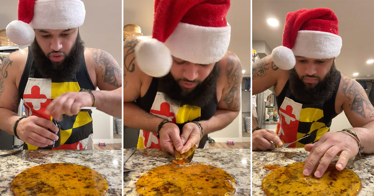 Man Attempts to Make Candy Canes, Destroys Marble Countertop