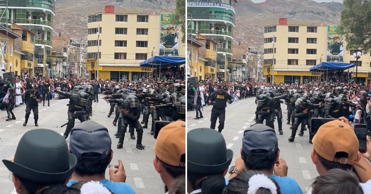 Peruvian Cops Do Chill-Ass Choreography in Riot Gear