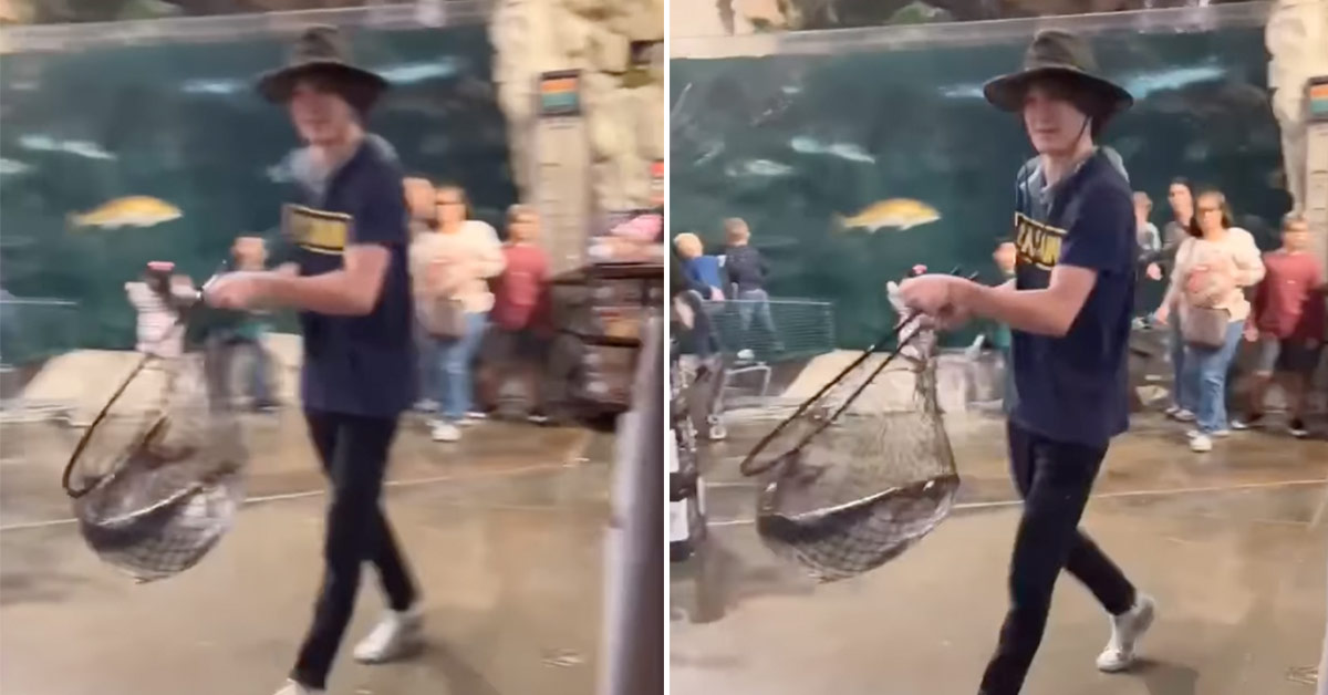 Wanted: The Dude Who Stole a 50-Pound Fish from Bass Pro Shops