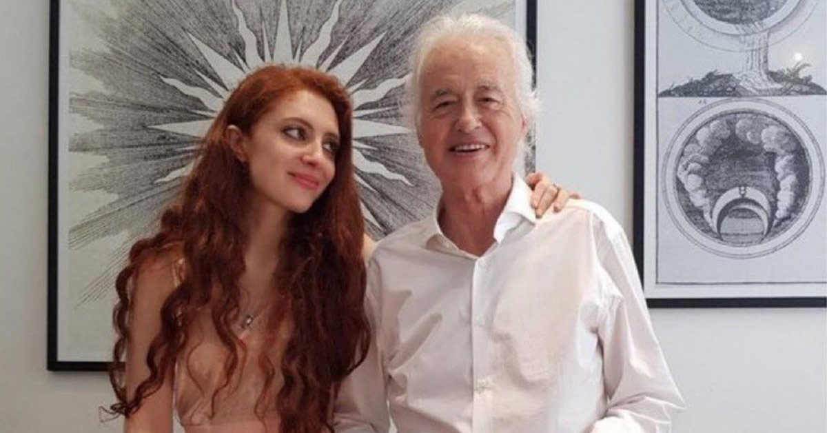 No, This Is Not Jimmy Page’s Granddaughter — It’s His Girlfriend