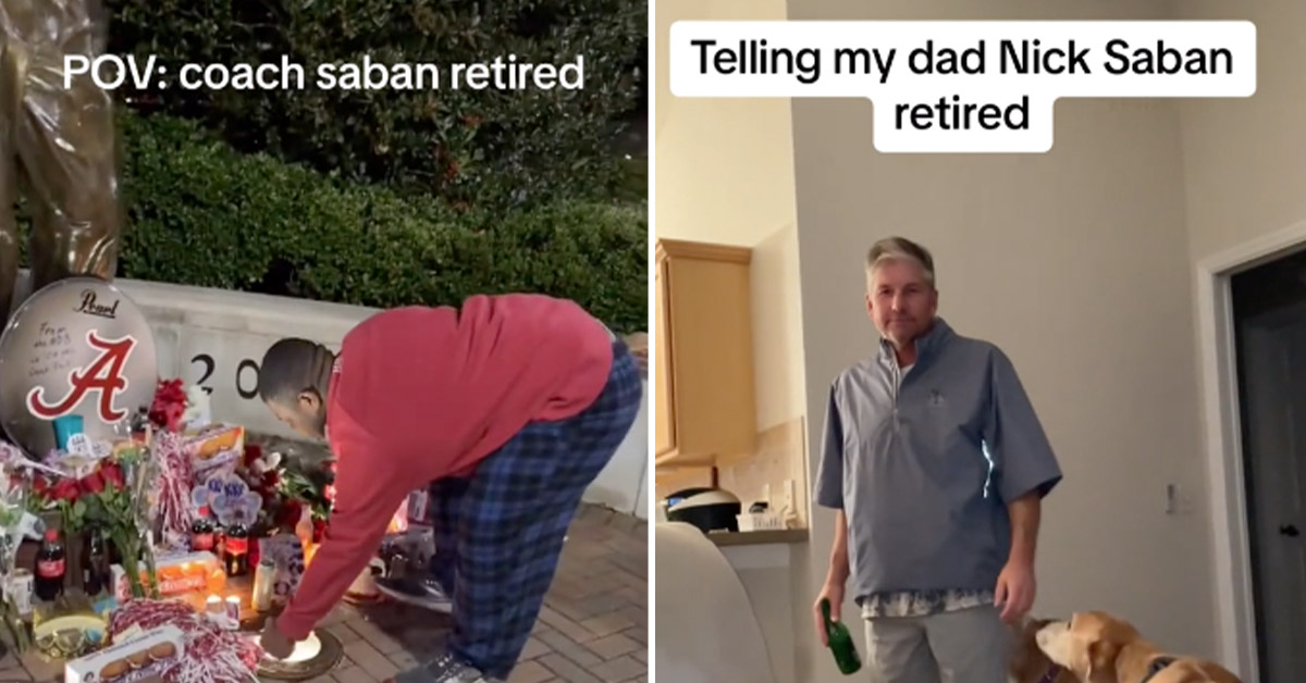 The Crimson Tide Isn’t Taking Nick Saban’s Retirement Well