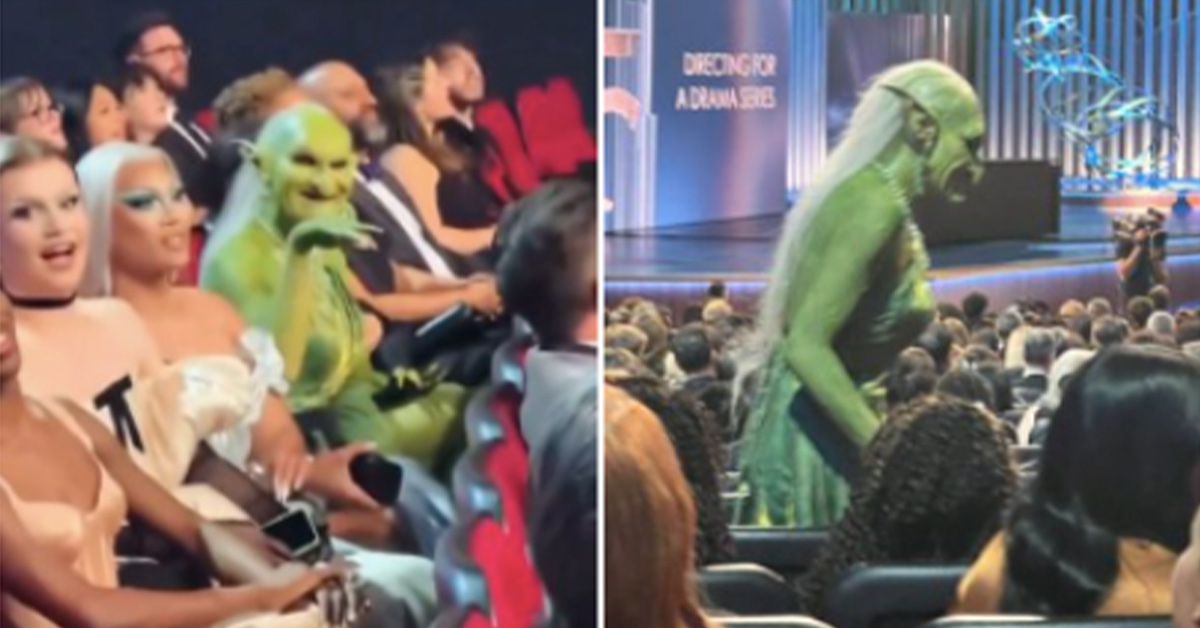 All the Best Memes and Pics of the Goblin Trolling the Emmys