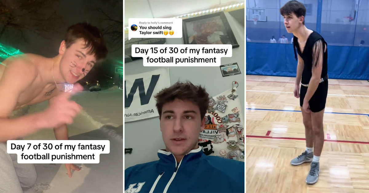 Man Forced to Become TikTok Influencer As Punishment For Losing Fantasy Football League