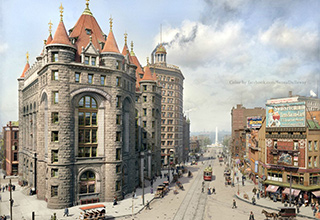 10 American Cities 100 Years Ago Through Colorized Photos