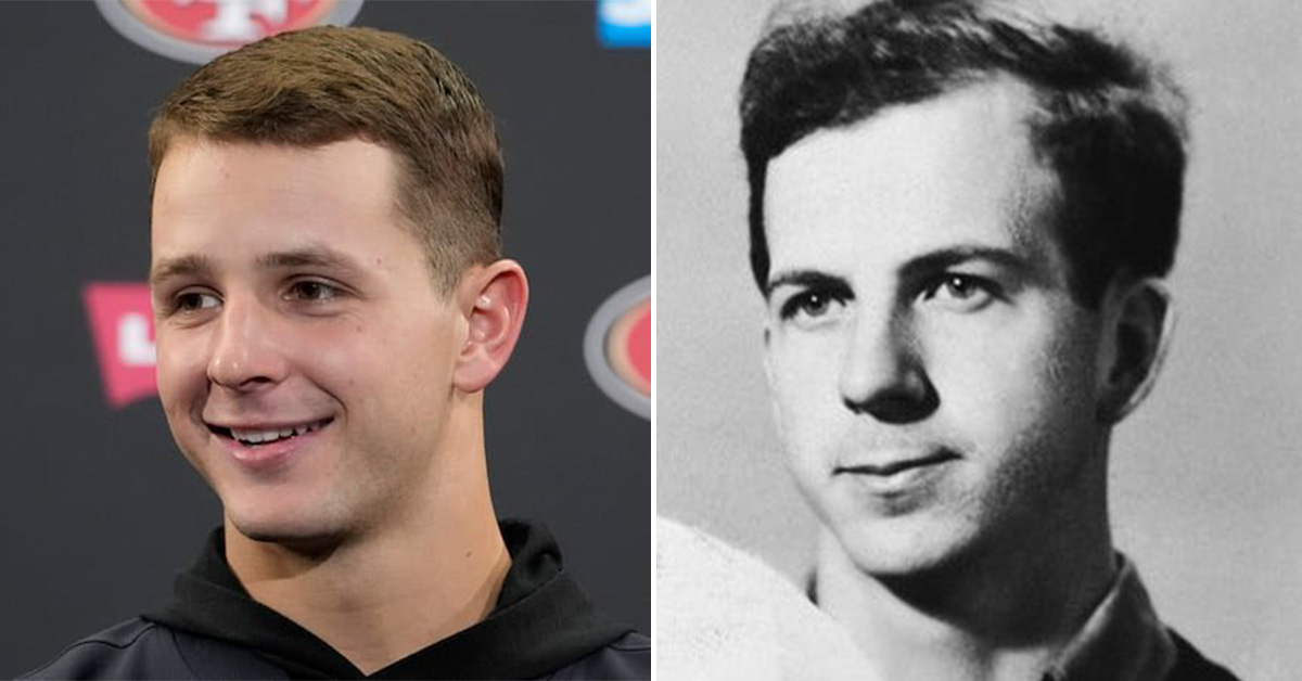 Brock Purdy’s Doppelganger Is… Lee Harvey Oswald?