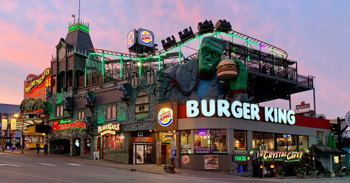 The Canadian Side of Niagara Falls Is Home to the World’s Wildest Burger King