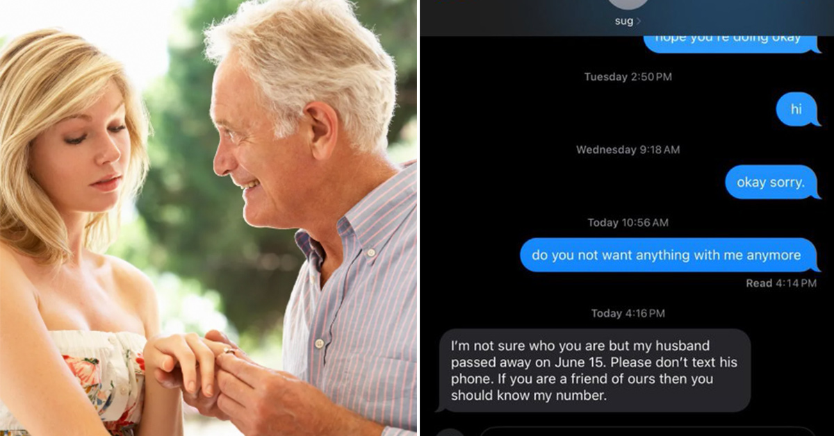 Sugar Baby Discovers Her Sugar Daddy Died After Getting An Angry Text From His Wife